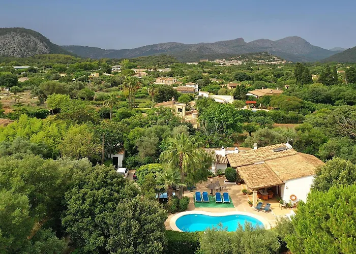 Villa Font Campo - Mar , Lovely With Heated Pool Pollença