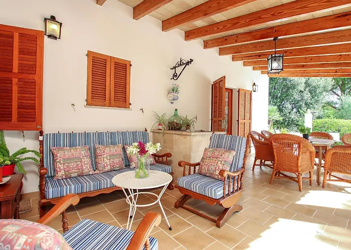 Font Campo - Mar , Lovely With Heated Pool Villa Pollença